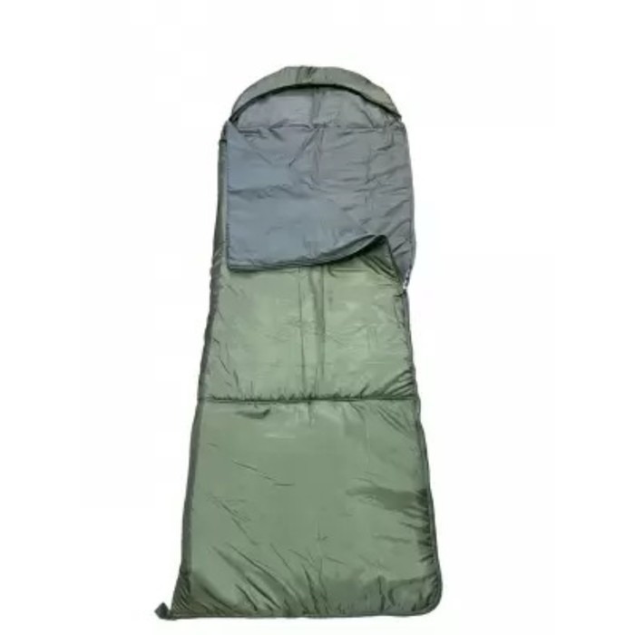Спальник-одеяло с капюшоном СИБТЕРМО, 200 г/м2, 245x200x80, микс