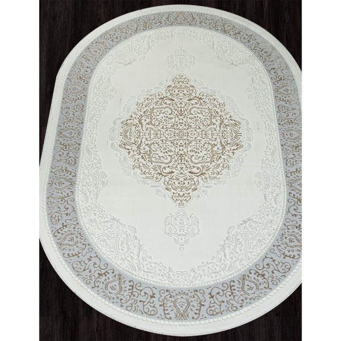

Ковёр овальный Sahara 00759b, размер 80x150 см, цвет cream hb / beige fdy beige