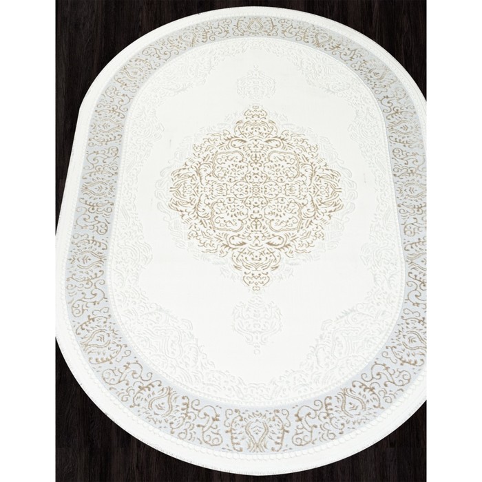 

Ковёр овальный Sahara 00759b, размер 160x230 см, цвет cream hb / beige fdy beige