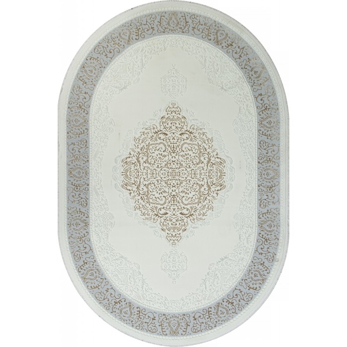 

Ковёр овальный Sahara 00759b, размер 200x290 см, цвет cream hb / beige fdy beige
