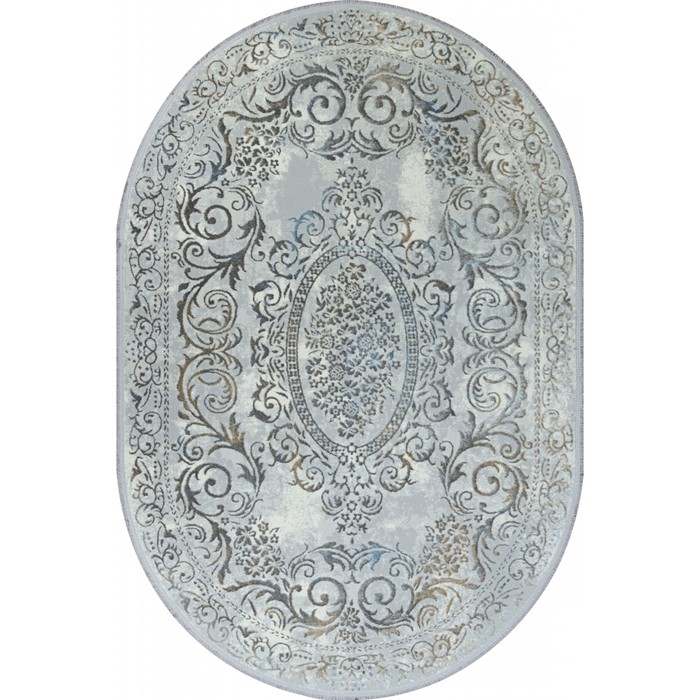 

Ковёр овальный Alpin Sahara, размер 80x150 см, цвет grey hb/l.blue fdy