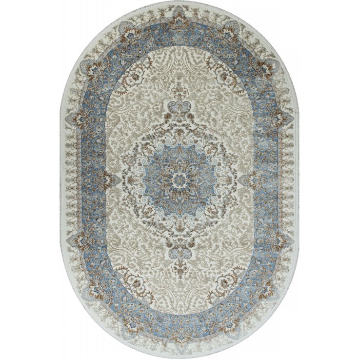 

Ковёр овальный Alpin Sahara, размер 80x150 см, цвет l.blue fdy/cream hb