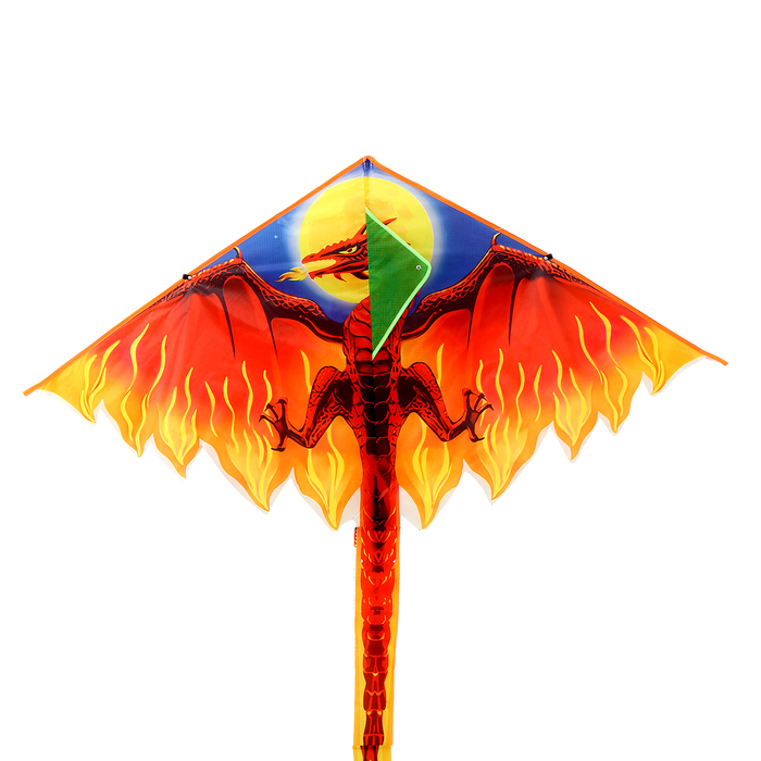Воздушный змей «Дракон», цвета МИКС воздушный змей русалочка цвета микс