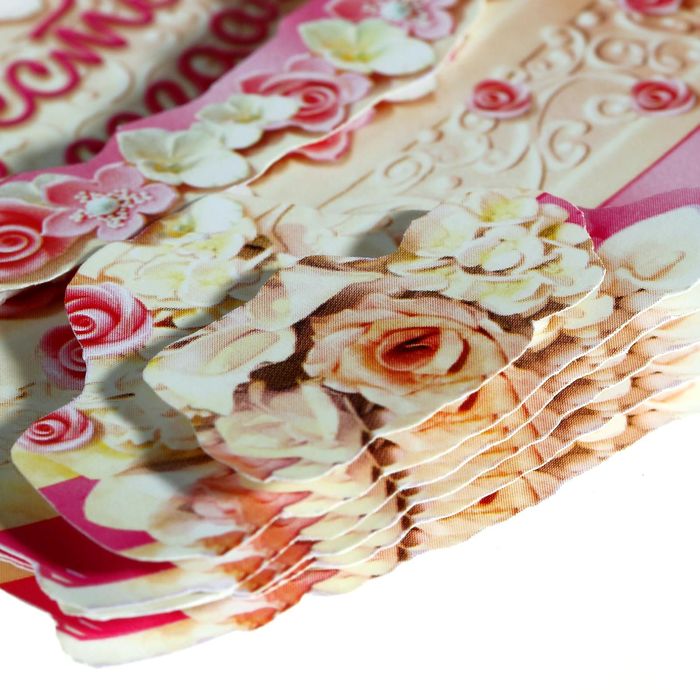 Объемный декор сделай сам «Свадебный торт», 14,8 х 21 см