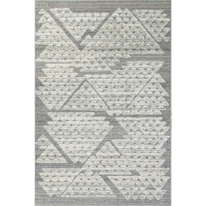

Ковёр прямоугольный Milat Tunis, размер 190x300 см, цвет white/d.gray