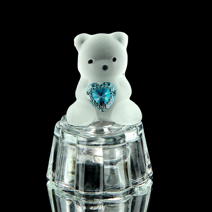 Сувенир световой "Мишка с сердцем" МИКС