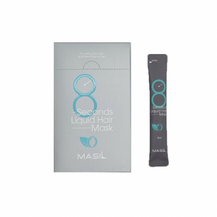

Экспресс-маска для увеличения объёма волос 8 seconds liquid hair mask, 20x8 мл