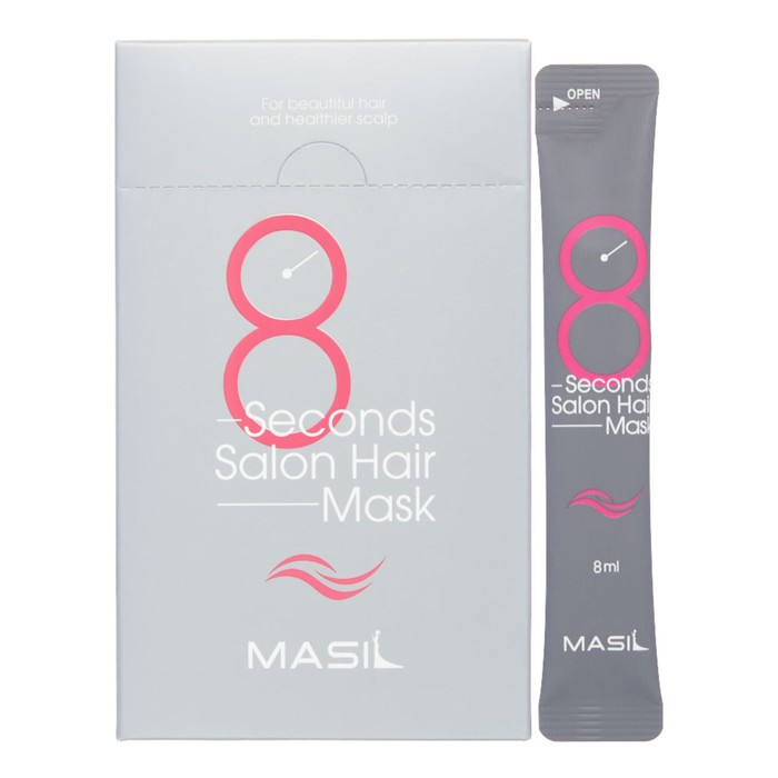 Маска для быстрого восстановления волос 8 seconds salon hair mask, 20x8 мл