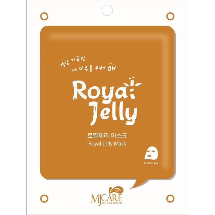 

Тканевая маска для лица On royal jelly mask с экстрактом маточного молочка, 22 гр