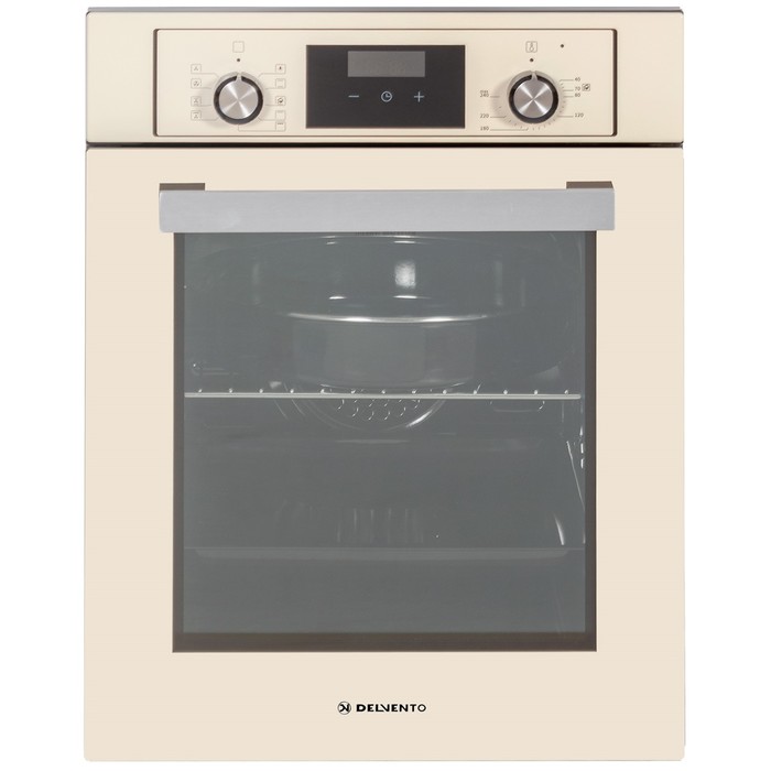 

Духовой шкаф DELVENTO V4ER59001, электрический, 43 л, класс А, бежевый
