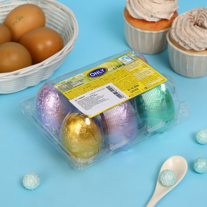 

Пасхальный бокс Only с яйцами из молочного шоколада, 120 г