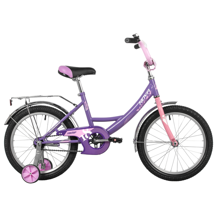 Велосипед 18 Novatrack VECTOR, цвет фиолетовый