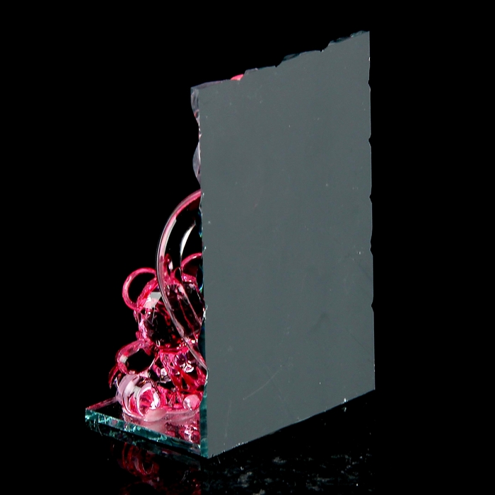 Сувенир "Пара медвежат у сердца с зеркалом" МИКС