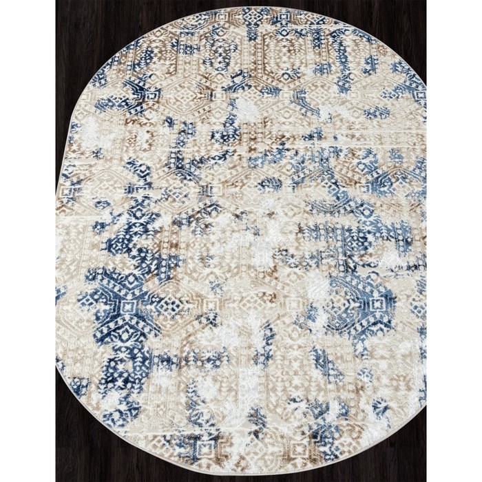 

Ковёр овальный Antep o1699, размер 200x290 см, цвет cream/blue