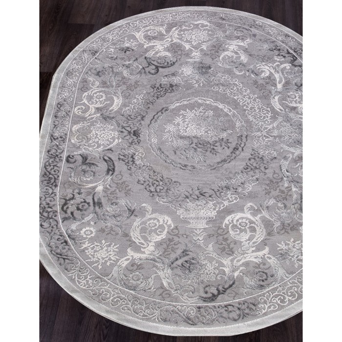 

Ковёр овальный Armina 03760a, размер 300x400 см, цвет grey/grey