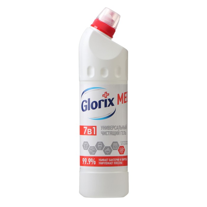 Чистящее средство GLORIX универсальное, 750 мл чистящее средство для пола glorix нежная забота 1 л