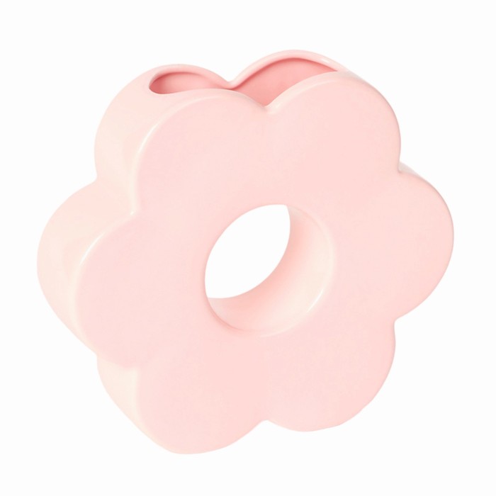 Ваза для цветов Doiy Daisy, 20 см, цвет розовый