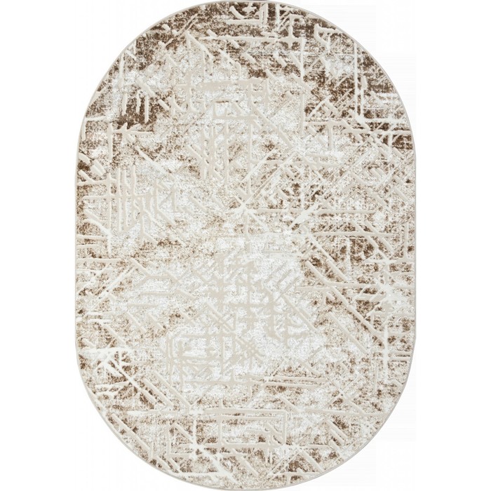 

Ковёр овальный Merinos Antep, размер 80x150 см, цвет 665 cream/vizon