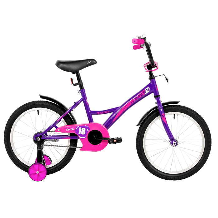 Велосипед 18 Novatrack STRIKE, цвет фиолетовый