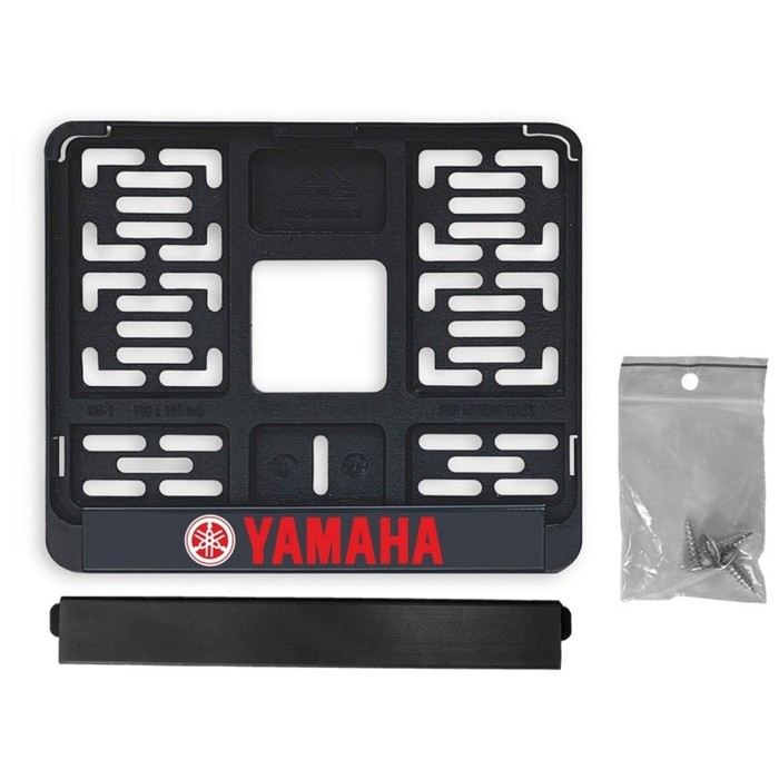 рамка для номерного знака серая Рамка номерного знака ARS Yamaha, 190 х 145 мм