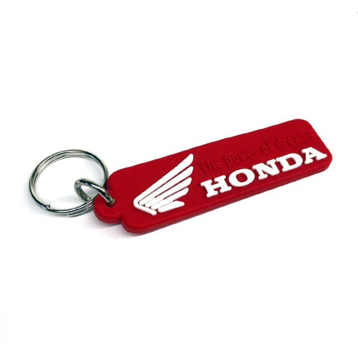 Брелок MTP Honda, красный брелок honda красный