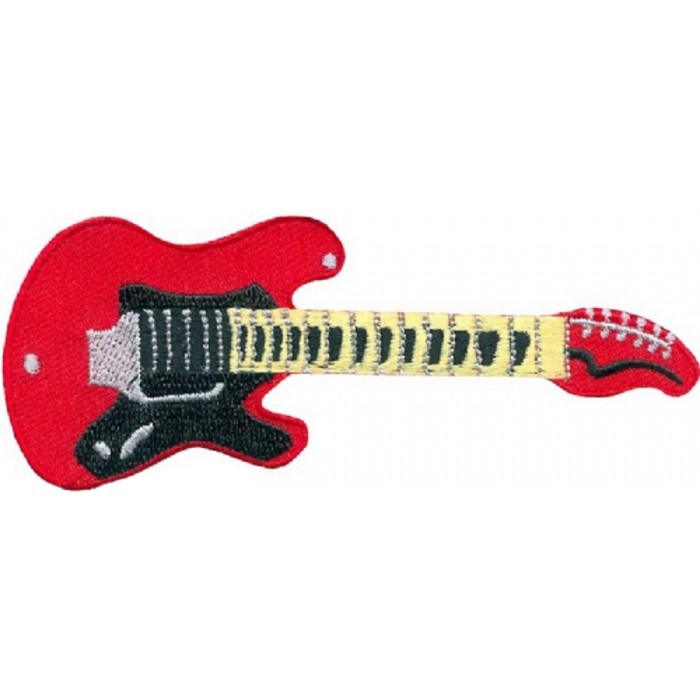 

Нашивка "Guitar red - Гитара красная"