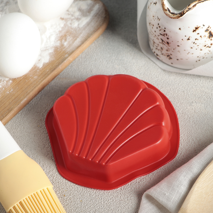 Форма для выпечки "Пудинг" 12х4 см, цвета МИКС