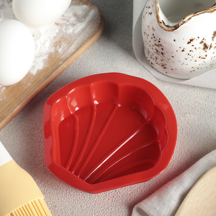 Форма для выпечки "Пудинг" 12х4 см, цвета МИКС