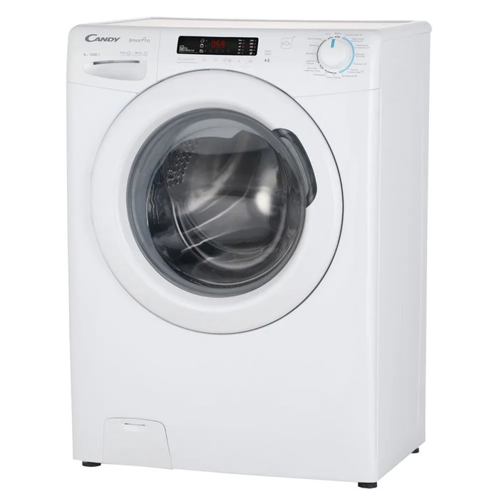 

Стиральная машина Candy CSH44283DW/2-07, класс А, 1200 об/мин, до 8 кг, с паром, белая