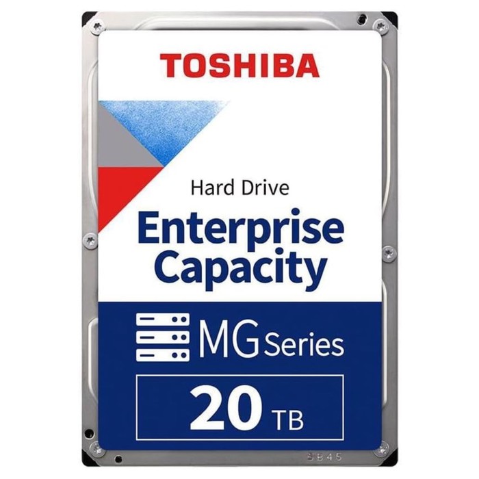 

Жесткий диск Toshiba SATA-III 20TB MG10ACA20TE Enterprise Capacity 512E (7200rpm) 512Mb 3.5 103395
