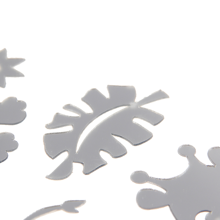 Наклейка интерьерная зеркальная "Зверюшки" МИКС