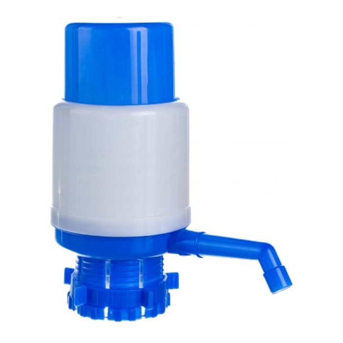 Помпа для воды ENERGY EN-001, механическая, под бутыль от 11 до 19 л, синяя помпа для воды energy en 009e 5вт от аккумулятора
