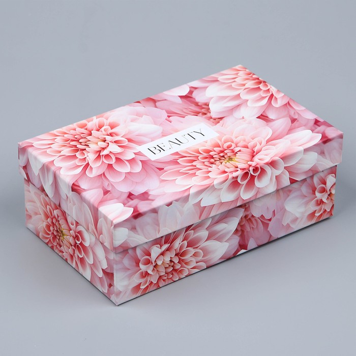 Коробка подарочная прямоугольная, упаковка, Beauty, 18 х 11 х 6.5 см подарочная упаковка коробка прямоугольная универсальная 28 × 18 5 × 11 5 см подарочная упаковка коробки