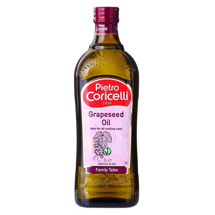 Масло виноградной косточки Pietro Coricelli, 1000 мл соус pietro coricelli песто генуэзский 190г ст б