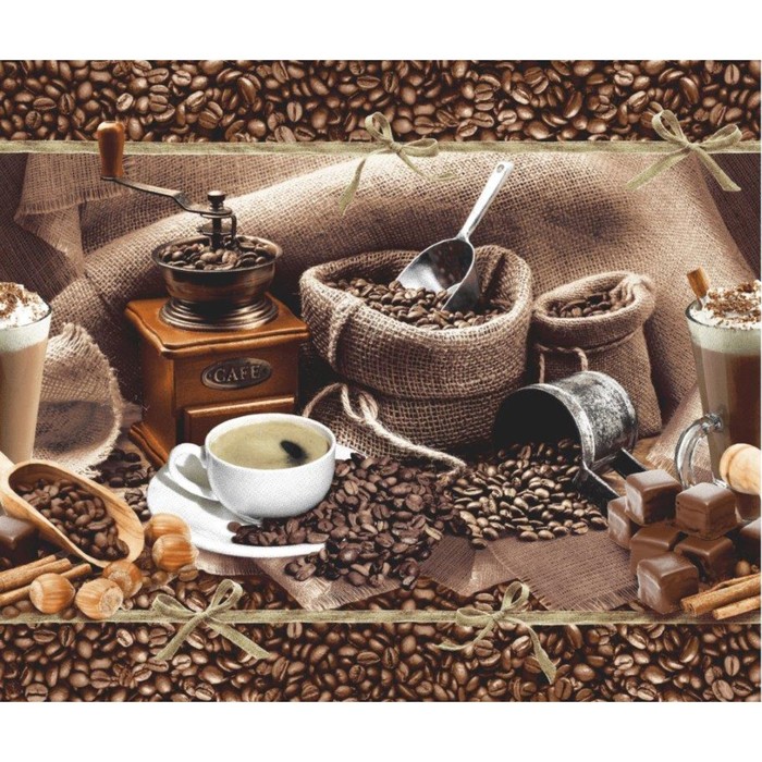 Полотно вафельное набивное размер 50 см 1308₽