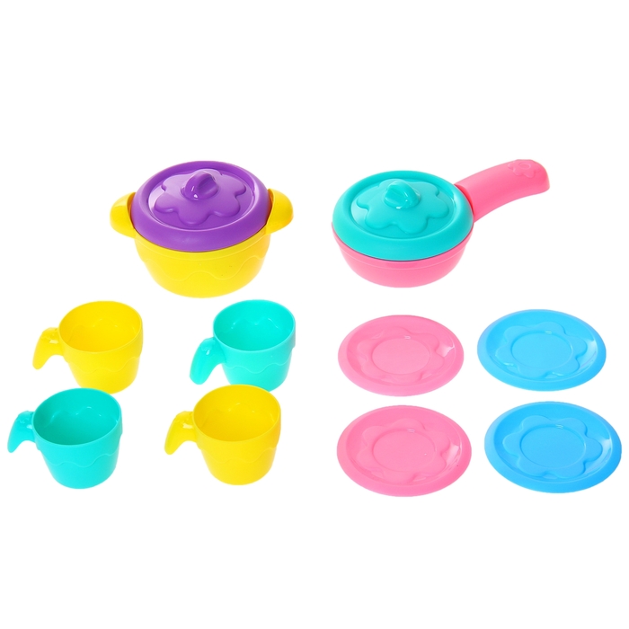 Набор посуды "Шкода", 12 предметов, МИКС