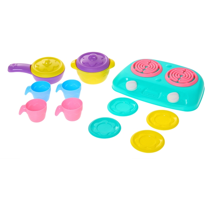 Набор посуды "Шкода", 13 предметов, МИКС