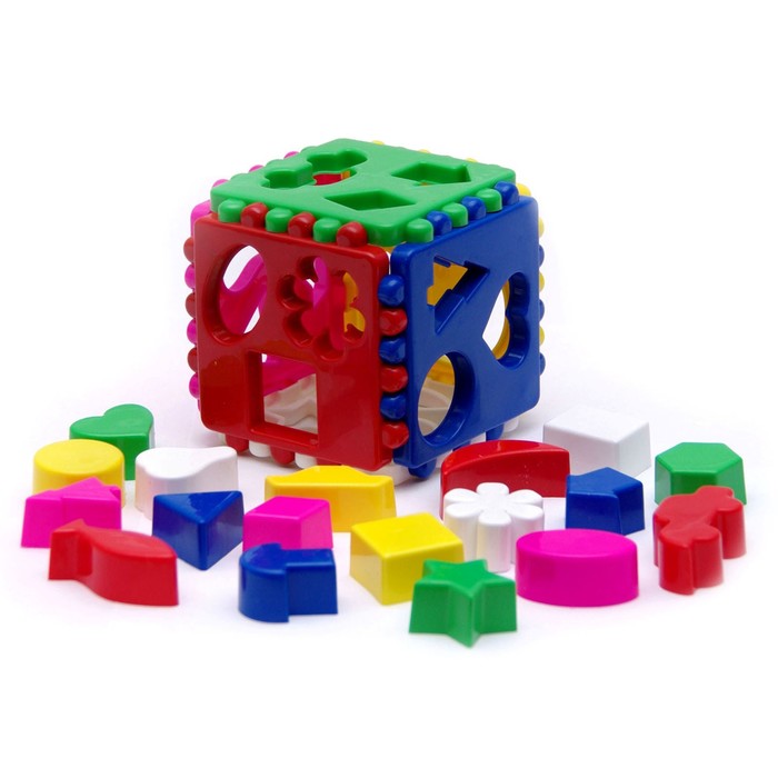 Кубик логический, большой, МИКС конфеты лориан кубик большой зайки