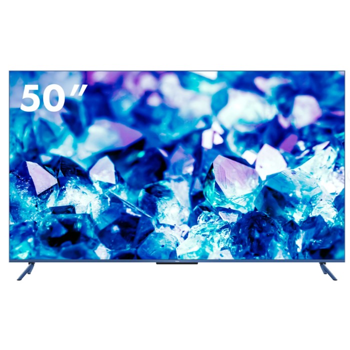 Телевизор Haier SMART TV S5, 50, 3840x2160, DVB-T2/C/S2, HDMI 4, USB 2, Smart TV, чёрный телевизор триколор h50u5500sa 50 3840x2160 dvbt2 c s2 hdmi 3 usb 2 smart tv чёрный