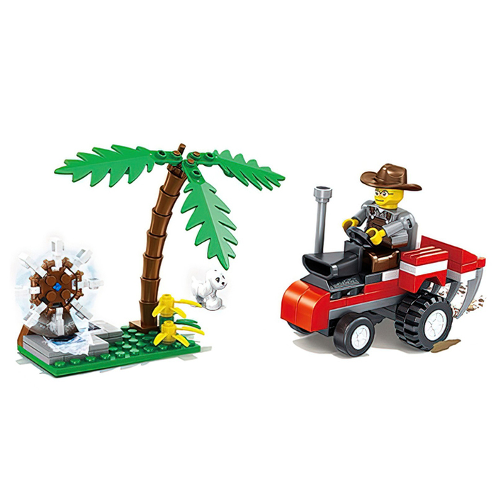 

Конструктор «Ферма. Трактор», 106 деталей, в пакете