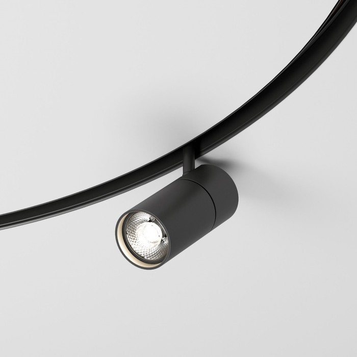 

Трековый светильник для радиусного шинопровода Elektrostandard, Slim Magnetic, 114х60х190 мм, 12Вт, LED, 1000Лм, 4200К, цвет чёрный