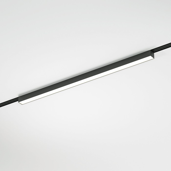 

Трековый светильник Elektrostandard, Flat Magnetic, 605х24х26 мм, 20Вт, LED, 1350Лм, 4000К, цвет чёрный