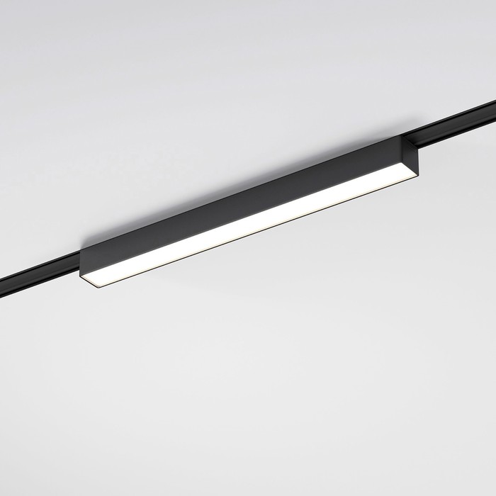 

Трековый светильник Elektrostandard, Flat Magnetic, 305х24х26 мм, 10Вт, LED, 650Лм, 4000К, цвет чёрный