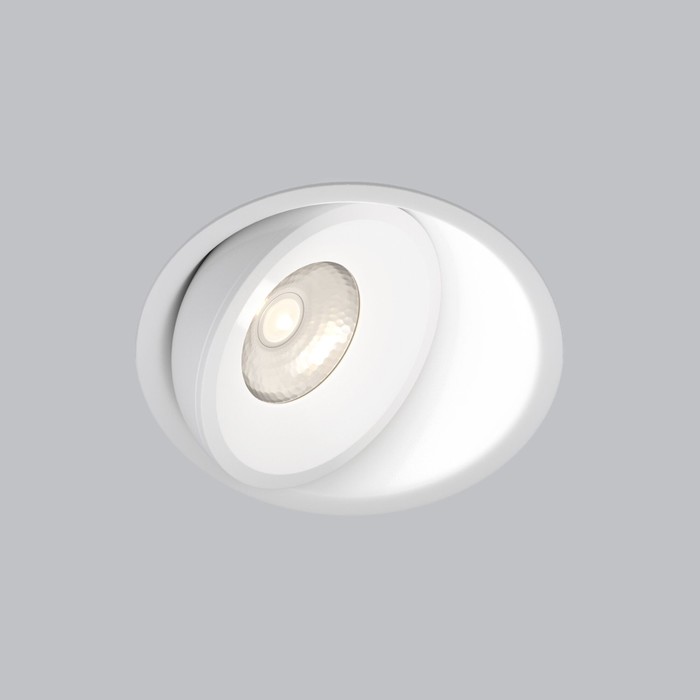 Светильник встраиваемый светодиодный Elektrostandard, Slide, 100х100х51 мм, 6Вт, LED, 500Лм, 4200К, цвет белый светильник светодиодный встраиваемый hiper noemi led 6вт 500лм 3 step квадрат белый