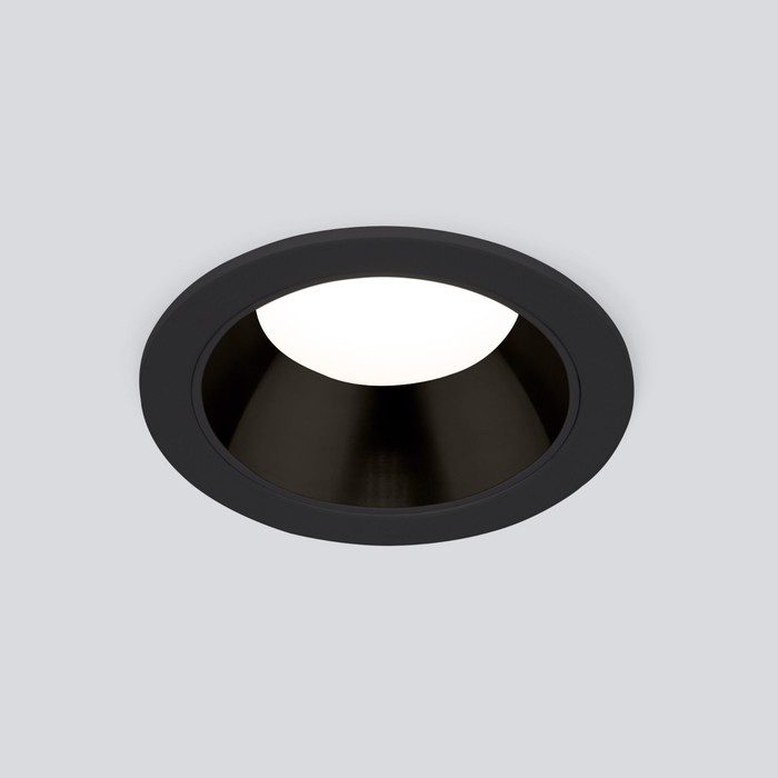 Светильник встраиваемый светодиодный Elektrostandard, Basic, 88х88х46 мм, 7Вт, LED, 706Лм, 4200К, цвет чёрный светильник strong 7вт led 4200к 473лм цвет чёрный