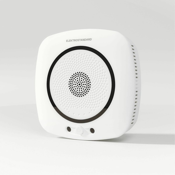 

Умный датчик газа Elektrostandard, 102х102х45 мм, цвет белый