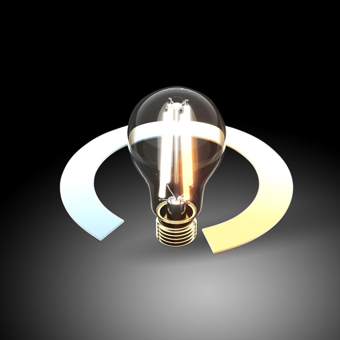 Умная филаментная светодиодная лампа Elektrostandard, 60х60х106 мм, 6, 5Вт, E27, 850Лм, 4200/6500/3300К цена и фото