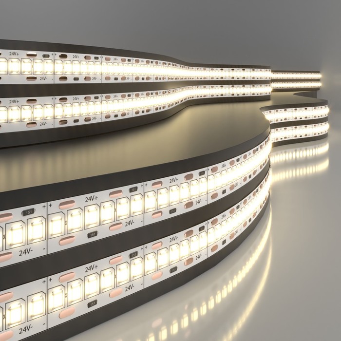 

Светодиодная лента Elektrostandard, IP20, 2835, 240LED/м, 24В, свечение тёплое белое