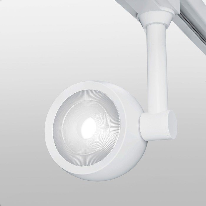 Трековый светильник Elektrostandard, Oriol, 90х90х185 мм, 12Вт, LED, 550Лм, 4200К, цвет белый