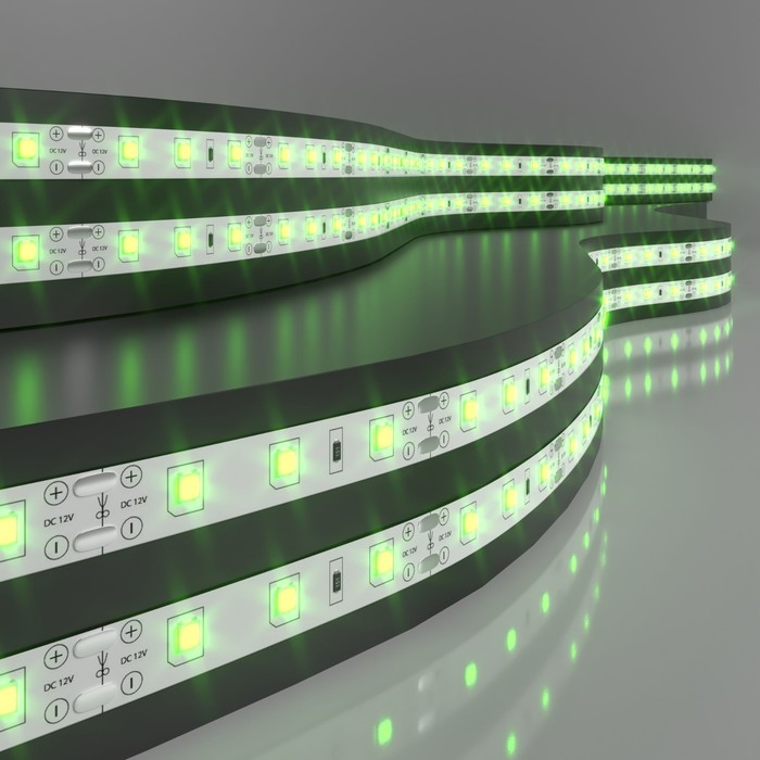 

Светодиодная лента Elektrostandard, IP20, 2835, 60LED/м, 12В, свечение зелёное